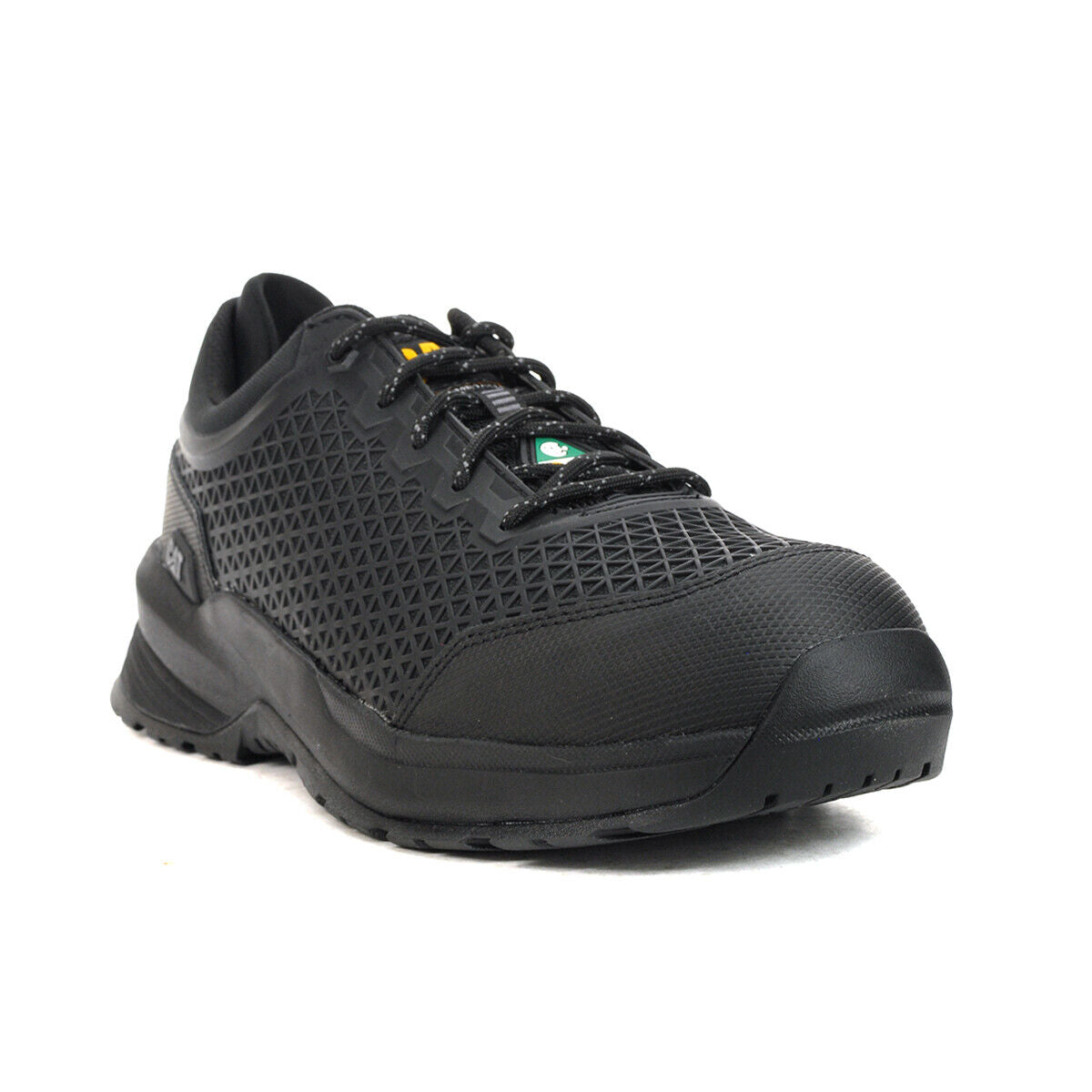 Caterpillar STREAMLINE 2.0 Black Composite Toe Work Boots - CAN/CSA Z195-14 P725306 Certified - Durable & Comfortable for Construction, Warehouse, and Industrial Work
