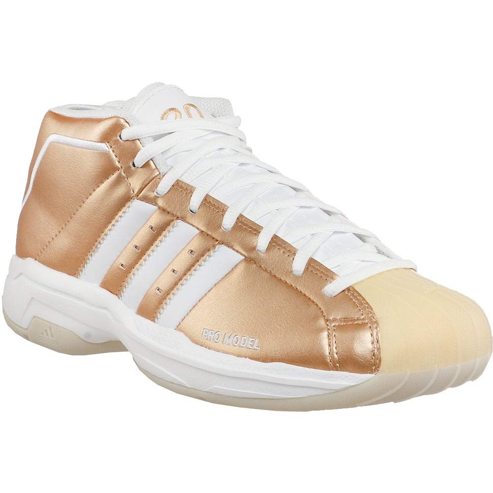 adidas Unisex-Adult Pro Model 2G Basketball Shoes - High-Performance Court Sneakers for Men & Women - Perfect for Indoor/Outdoor Games, Training & Casual Wear