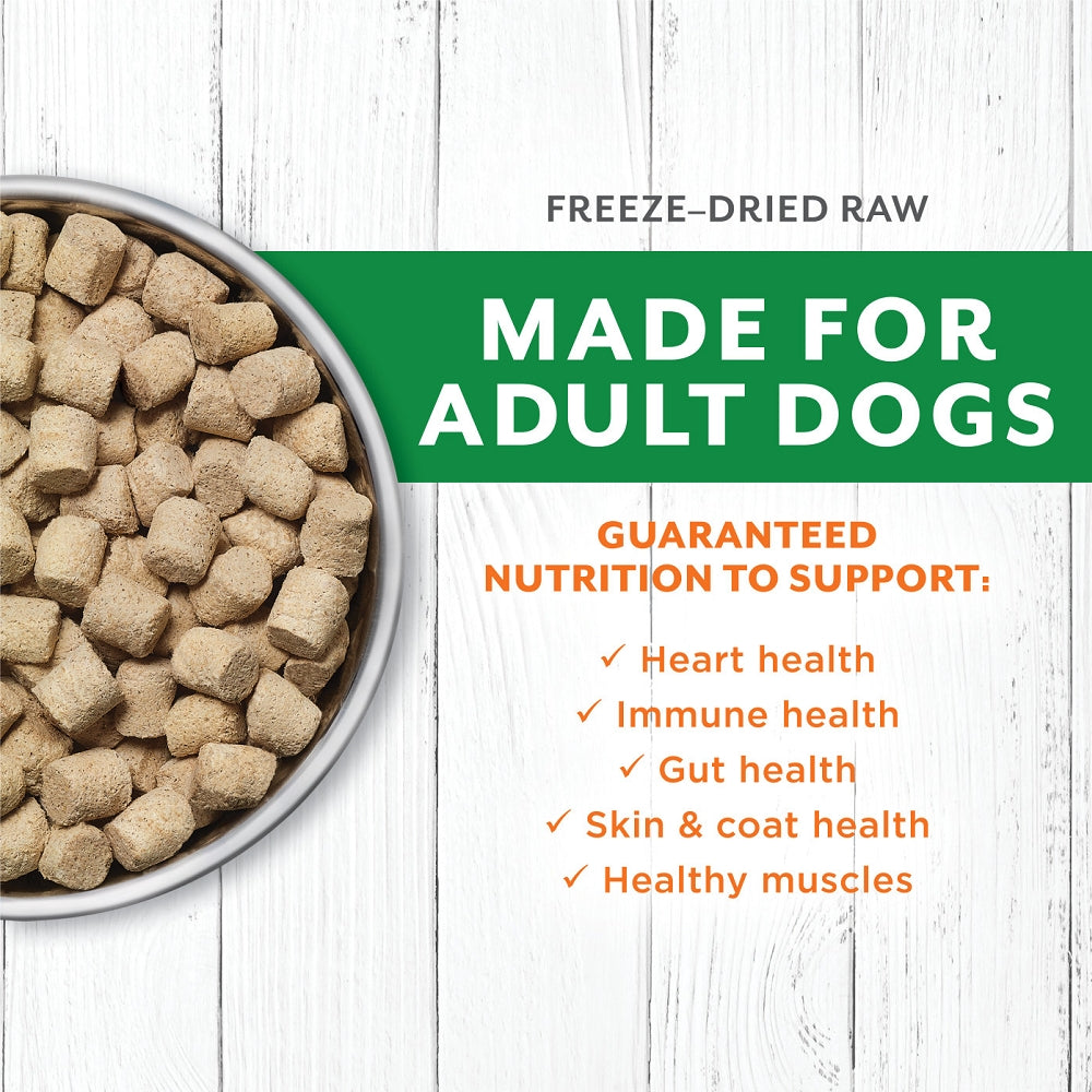 Freeze Dried Raw Lamb Dog Food - All Natural, Grain-Free, High Protein for Puppies & Adult Dogs - Perfect for Travel, Camping & Emergency Pet Food Storage
