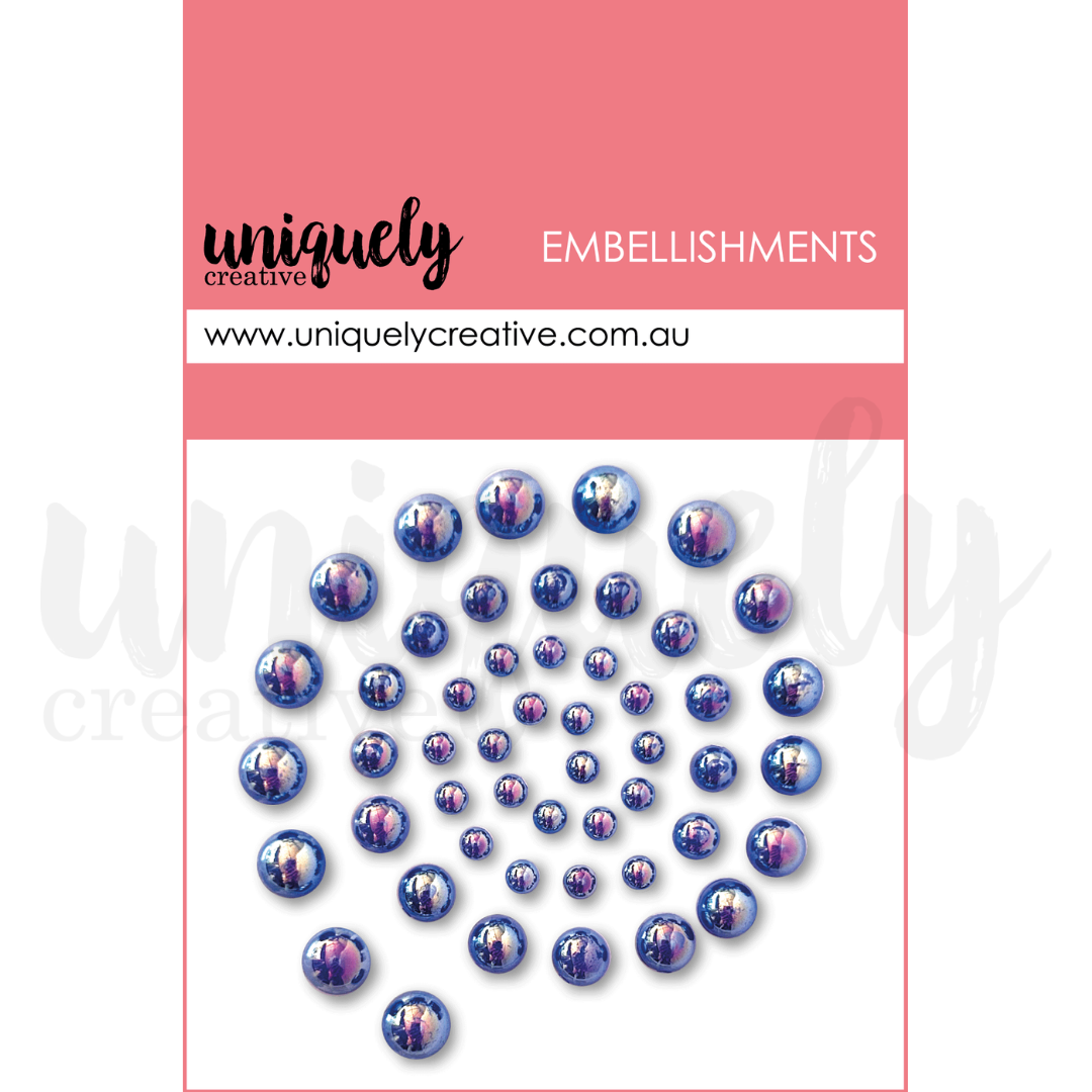 Wholesale Bulk Cobalt Blue Pearls - 10 Piece Set for Jewelry Making, Beading, and DIY Crafts | Perfect for Necklaces, Bracelets, and Earrings