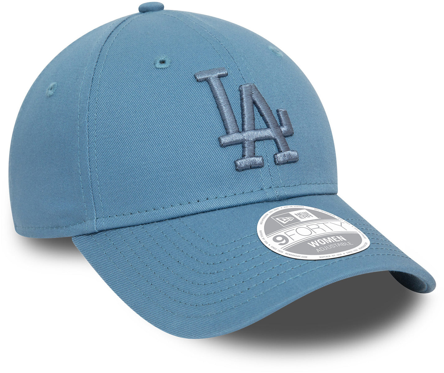 Women's Los Angeles Dodgers New Era 9Forty Essential Blue Adjustable Baseball Cap - Perfect for Games, Sports Fan Gifts & Casual Wear