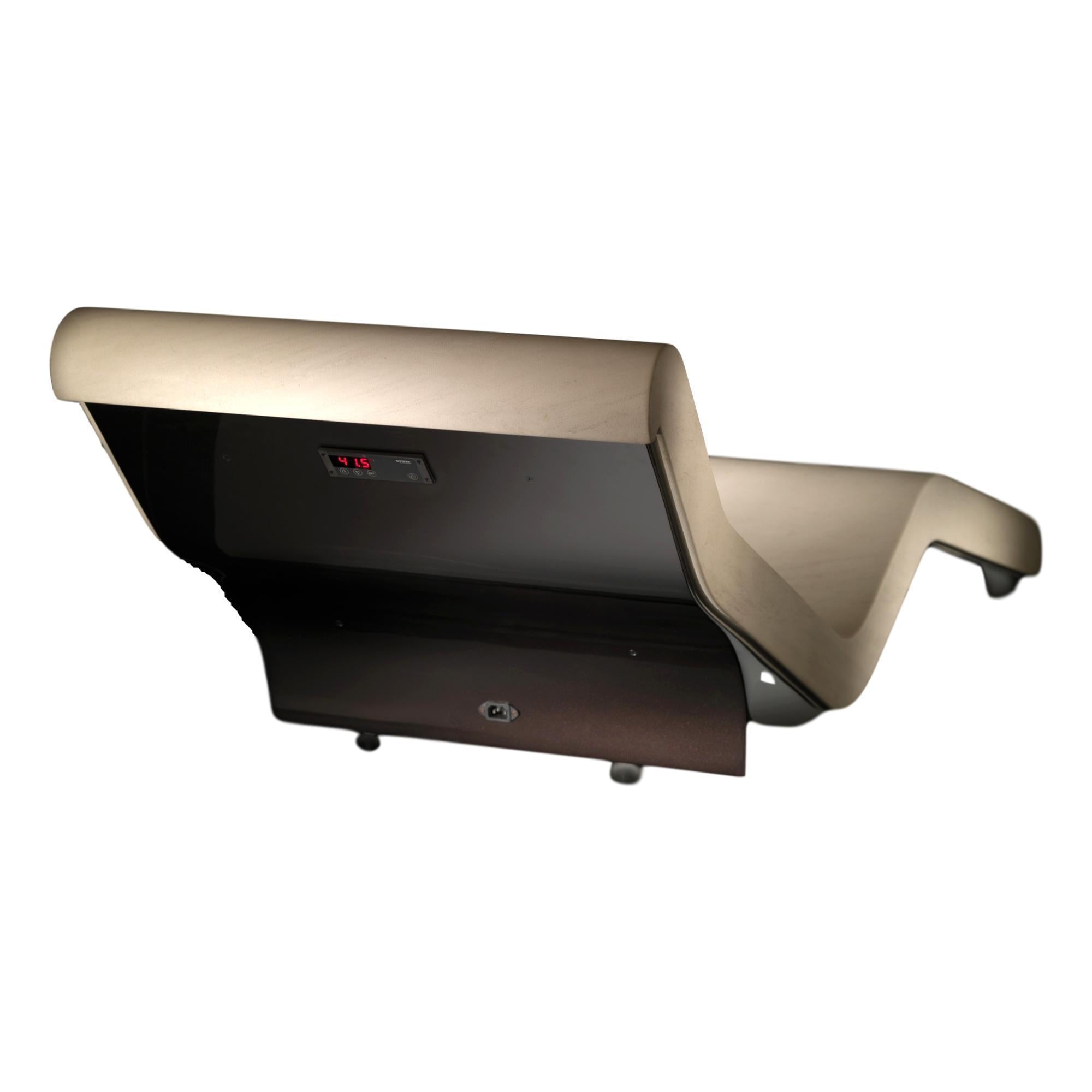 Fabio Alemanno Cleopatra Infrared Heated Lounger - Portable Home Spa Chair for Relaxation & Pain Relief - Perfect for Living Room, Bedroom, or Massage Therapy