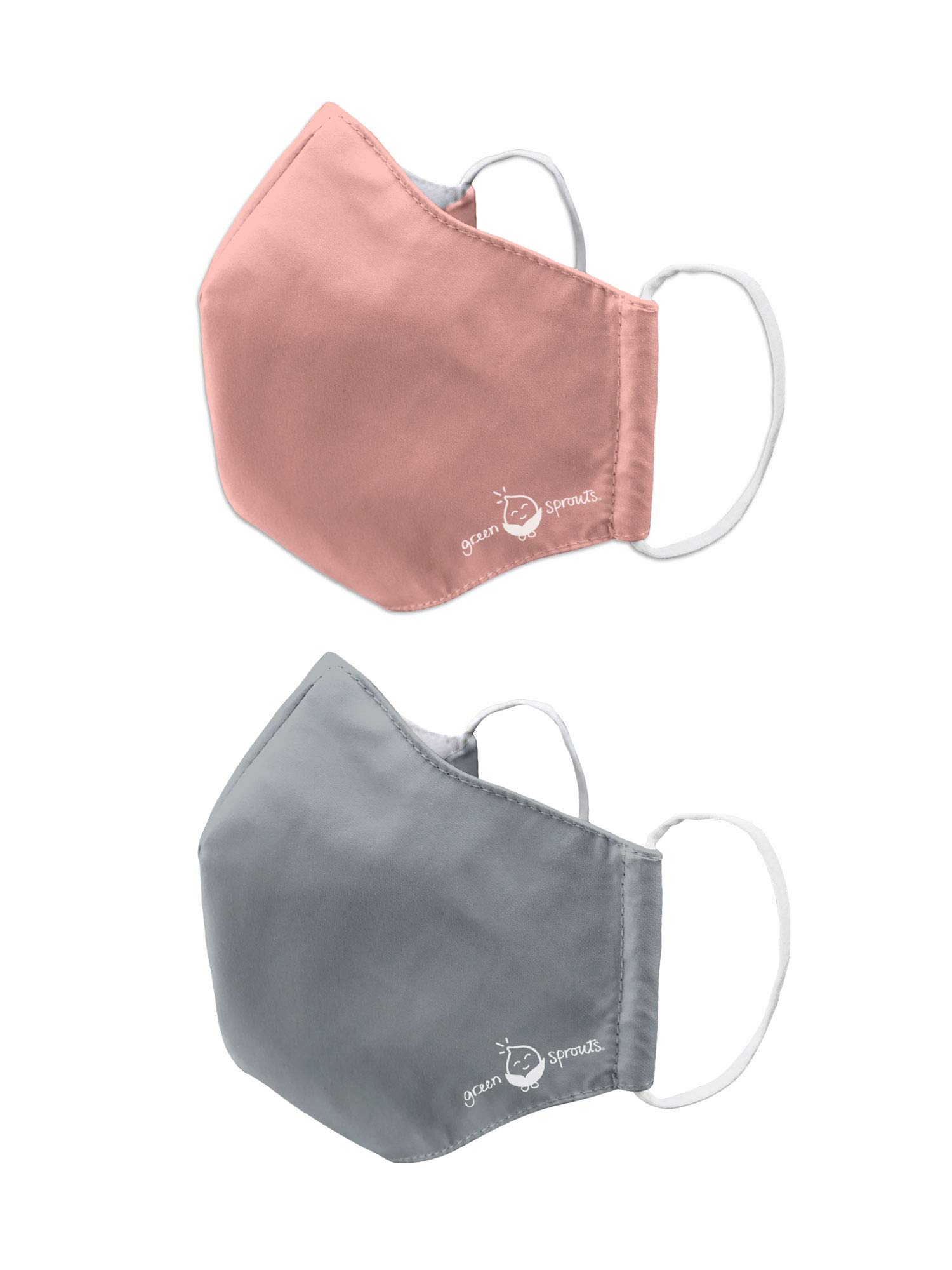 i play. by green sprouts Reusable Face Mask - Soft & Breathable Cotton Fabric for Kids & Adults - Perfect for School, Travel & Outdoor Activities