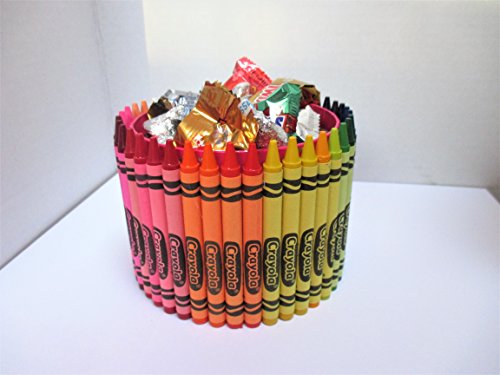 Colorful Crayon-Shaped Candy Dish - Fun & Decorative Candy Bowl for Parties, Home Decor, and Kids' Room Accessories
