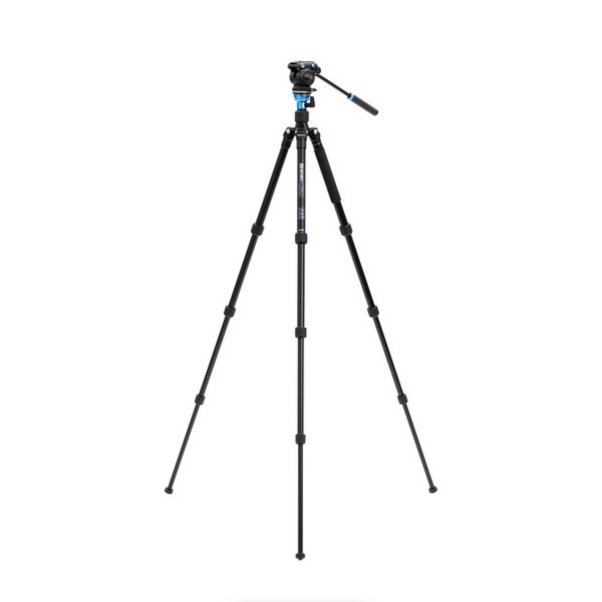Benro Aero 2 PRO Aluminum Travel Video Tripod with Twist Locks - Lightweight Compact Tripod for DSLR Cameras | Perfect for Travel, Vlogging & Outdoor Photography