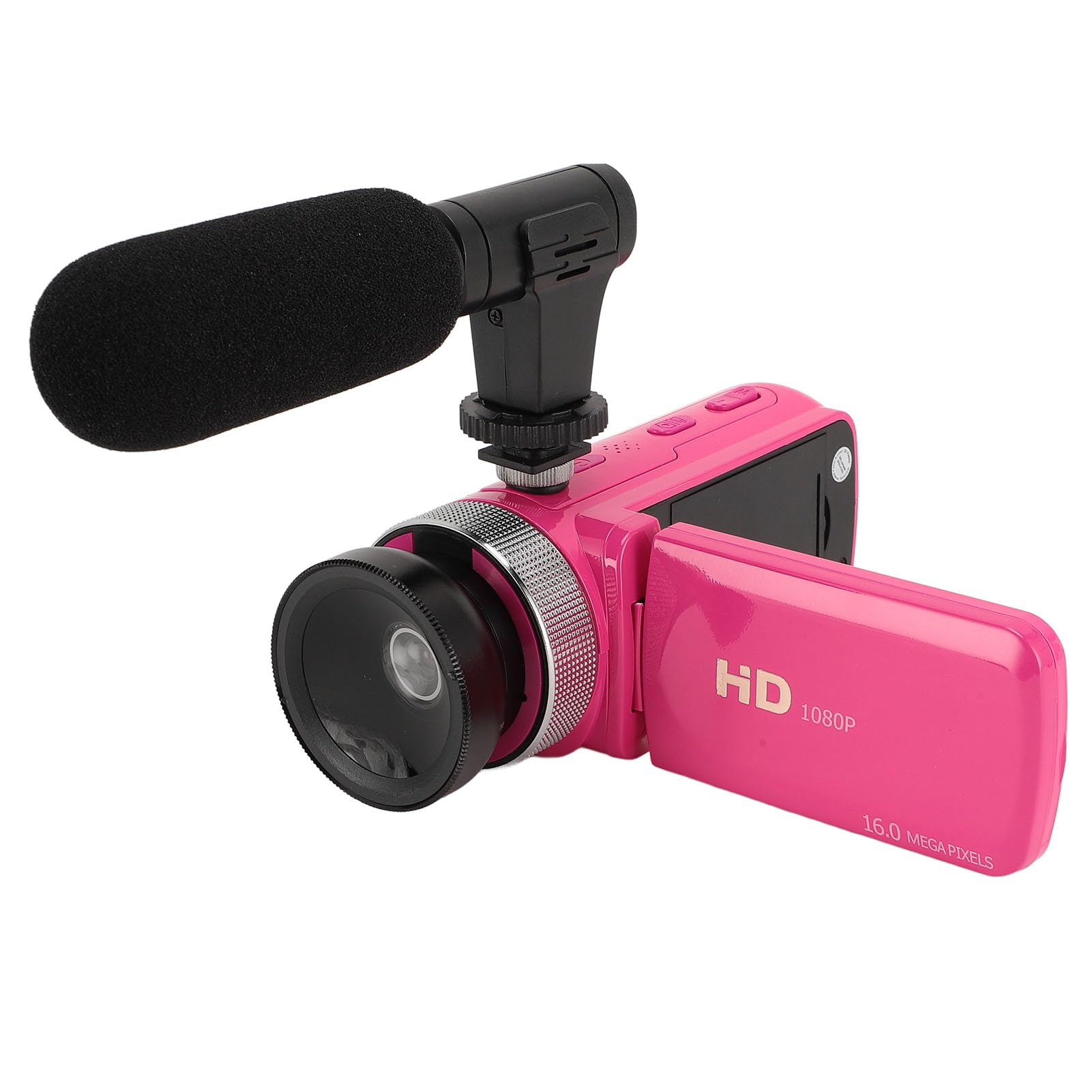 HD 1080P 16MP Vlogging Camera with 16X Digital Zoom & 2.4