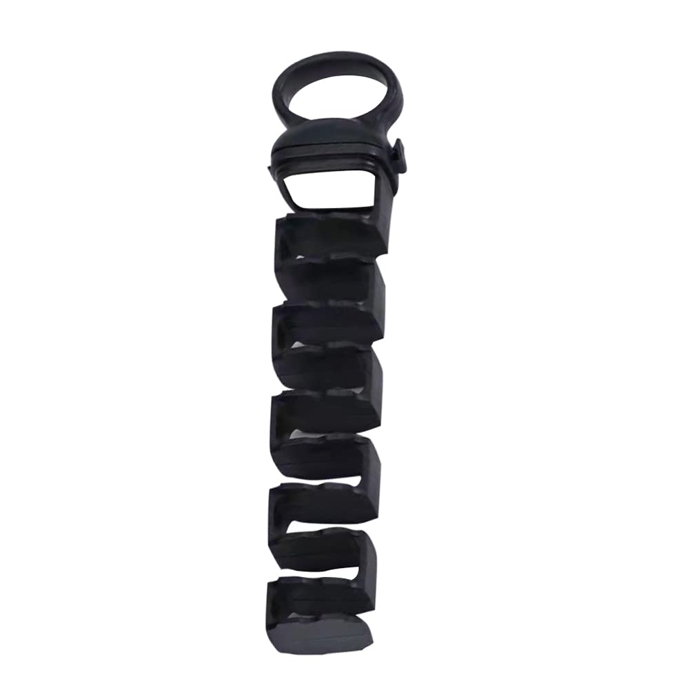 iKASUS Mini Ice Cube Mold - Reusable Pull-Out Silicone Ice Tray for Whiskey, Cocktails, Tea, Iced Coffee & Juices - Perfect for Home Bars, Cocktail Parties & Summer Drinks (Black Square Design)