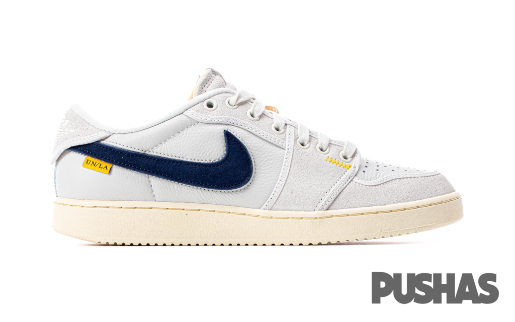 Air Jordan 1 Retro AJKO Low SP x Union 'Sail Leather' Sneakers (2023) - Men's Basketball Shoes for Casual Wear & Street Style Fashion