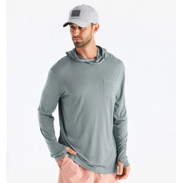 Men's Bamboo Lightweight Hoodie - Eco-Friendly & Breathable Pullover for Casual Wear, Outdoor Activities & Lounge Comfort