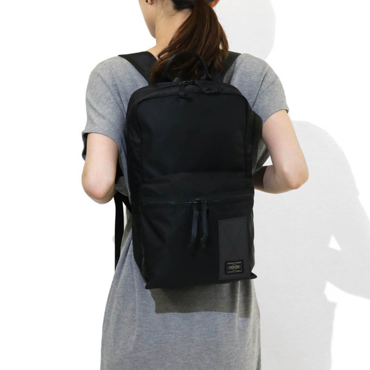 RAYS 831-16119 Genuine Black Backpack - Stylish & Durable for Travel, School & Outdoor Adventures (Made in Japan)