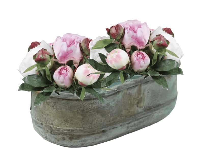 Verdigris Copper Planters Set of 4 - Rustic Indoor Outdoor Garden Decor for Home, Patio, and Office - Perfect for Succulents, Herbs, and Small Plants