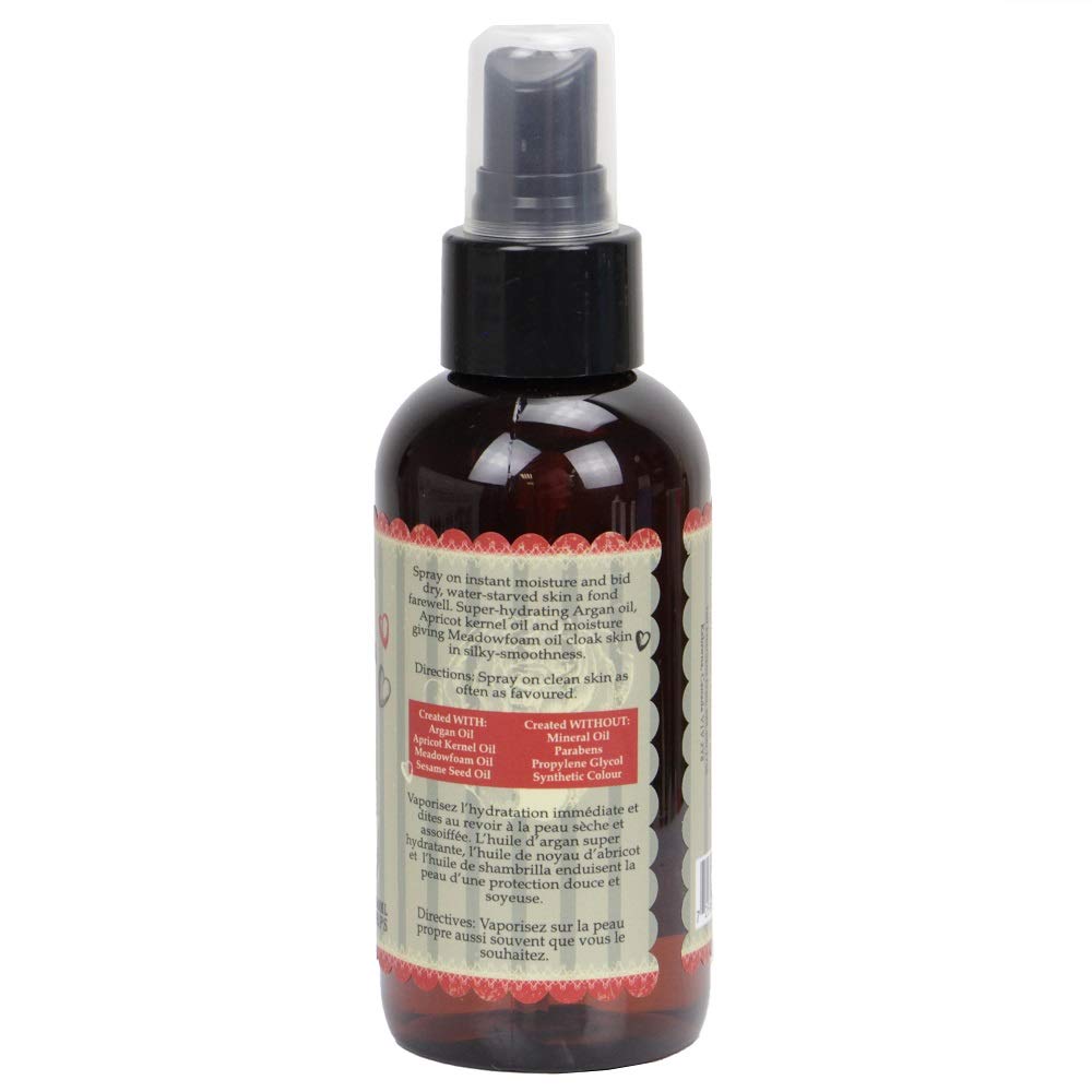 Pure Moroccan Argan Oil for Skin & Hair - 120ml Ruby Red Bottle | Hydrating, Nourishing & Anti-Aging Body Oil | Perfect for Dry Skin, Hair Care & Massage Therapy