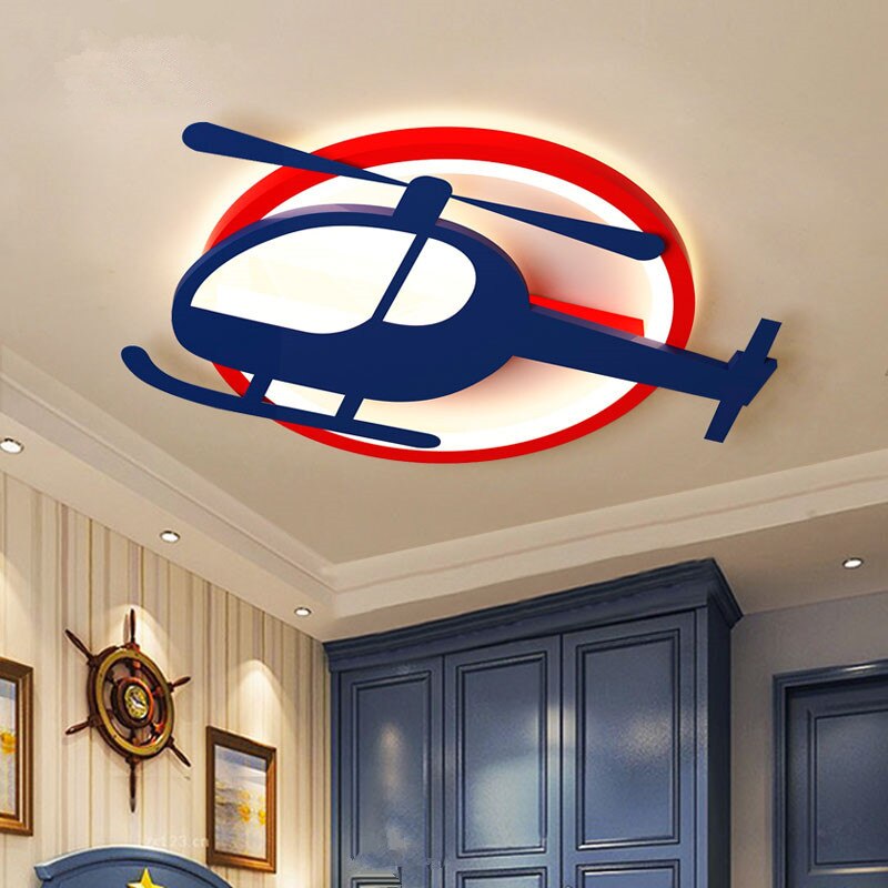 Airplane Ceiling Light - Stylish LED Aircraft-Themed Room Lighting for Kids Bedroom & Nursery Decor | Perfect for Aviation-Themed Spaces