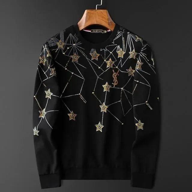 Star Print Sweaters For Men - Trendy Graphic Knitwear | Casual & Holiday Outfits