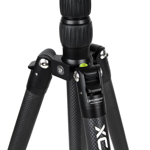 Promaster XC-M 528CK Professional Carbon Fiber Tripod with Ball Head - Lightweight Travel Tripod for DSLR Cameras, Perfect for Photography, Videography & Outdoor Adventures