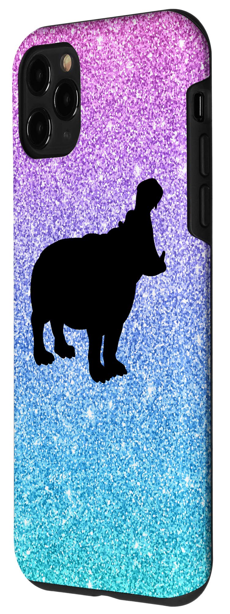 Cute Hippo iPhone 11 Pro Case - Durable Protective Phone Cover for Women, Girls & Teens - Perfect Gift for Birthday, Christmas & Daily Use