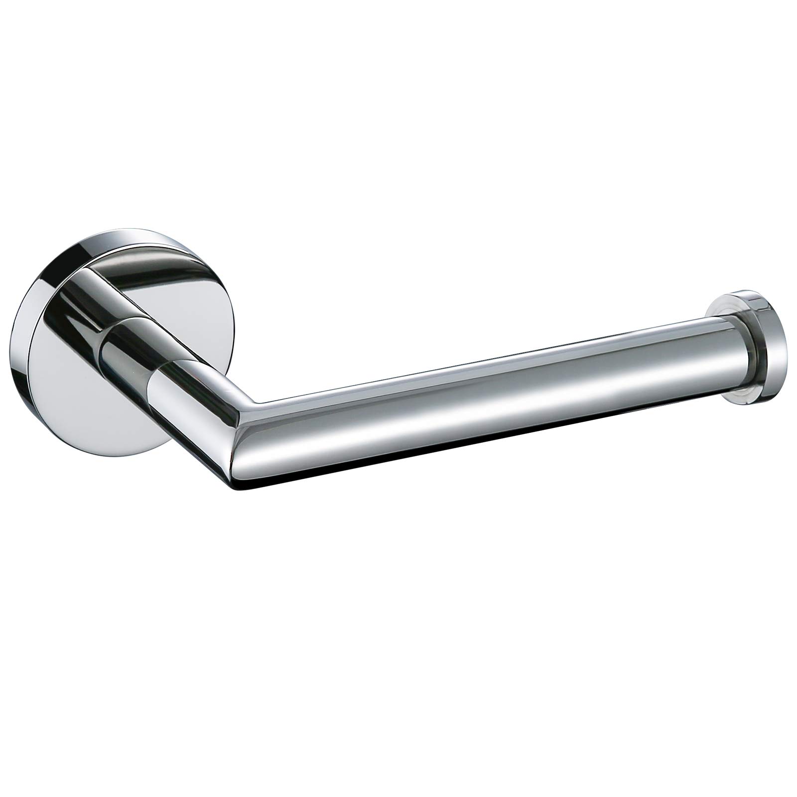 Polished Chrome Toilet Paper Holder - SWHYGER SUS304 Stainless Steel Wall Mounted Bathroom Tissue Roll Dispenser (96018-6C) - Perfect for Modern Homes, Apartments & Luxury Hotels
