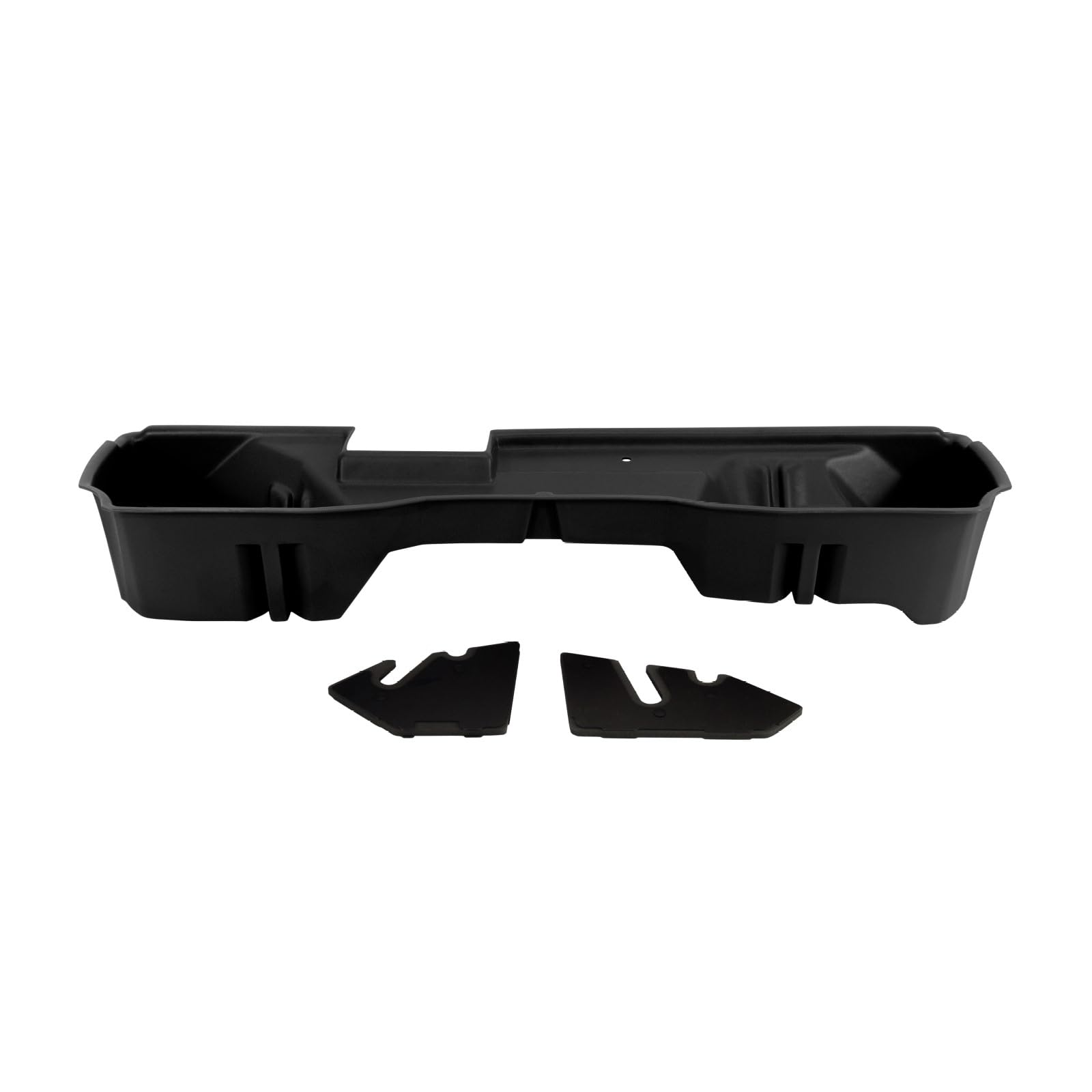 DU-HA Under Seat Storage Organizer for 2014-2019 Chevy Silverado & GMC Sierra Double Cab Classic Style - Heavy Duty Black Back Seat Truck Storage Box | Perfect for Tools, Emergency Kits & Car Accessories