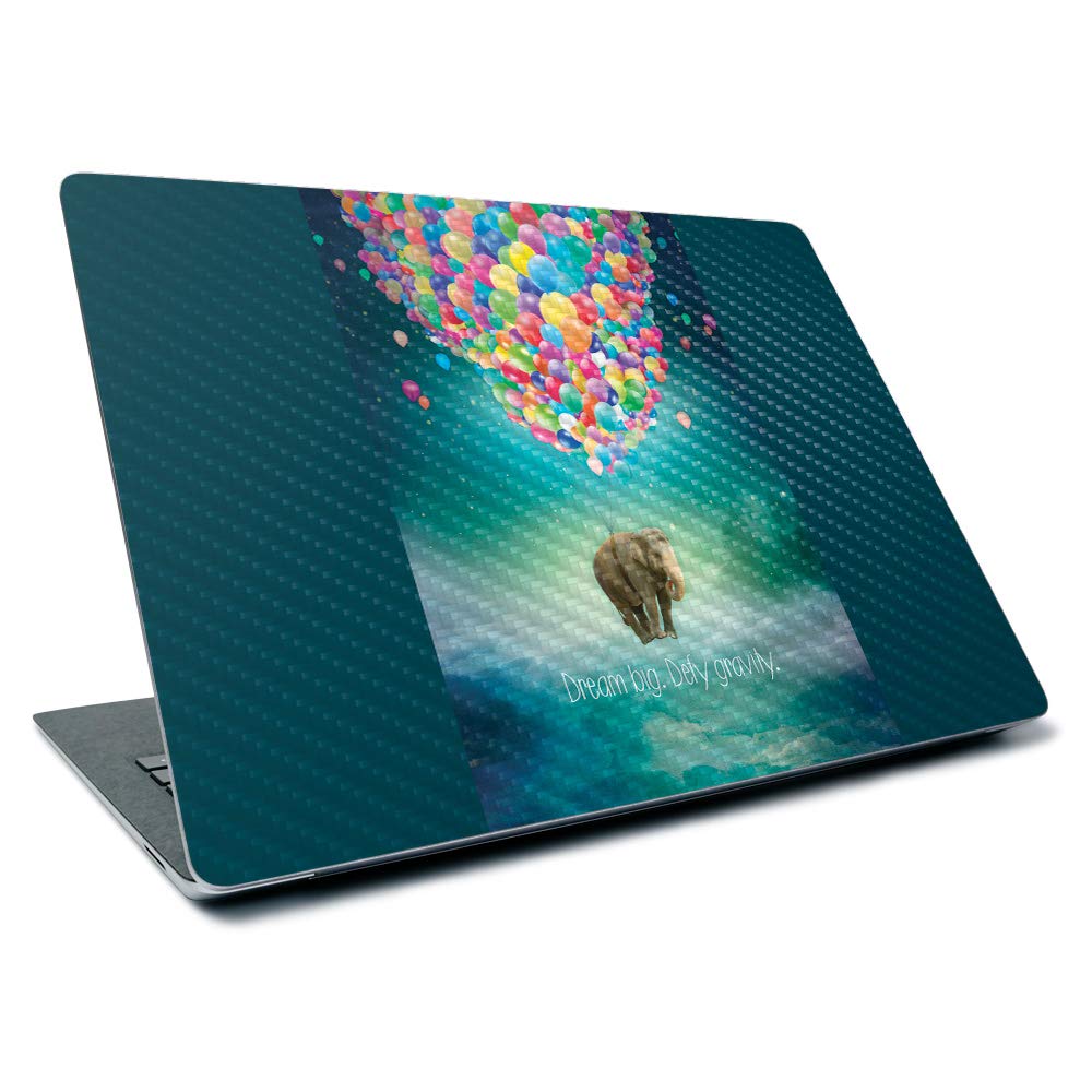 MightySkins Carbon Fiber Skin for Microsoft Surface Laptop 3 13.5