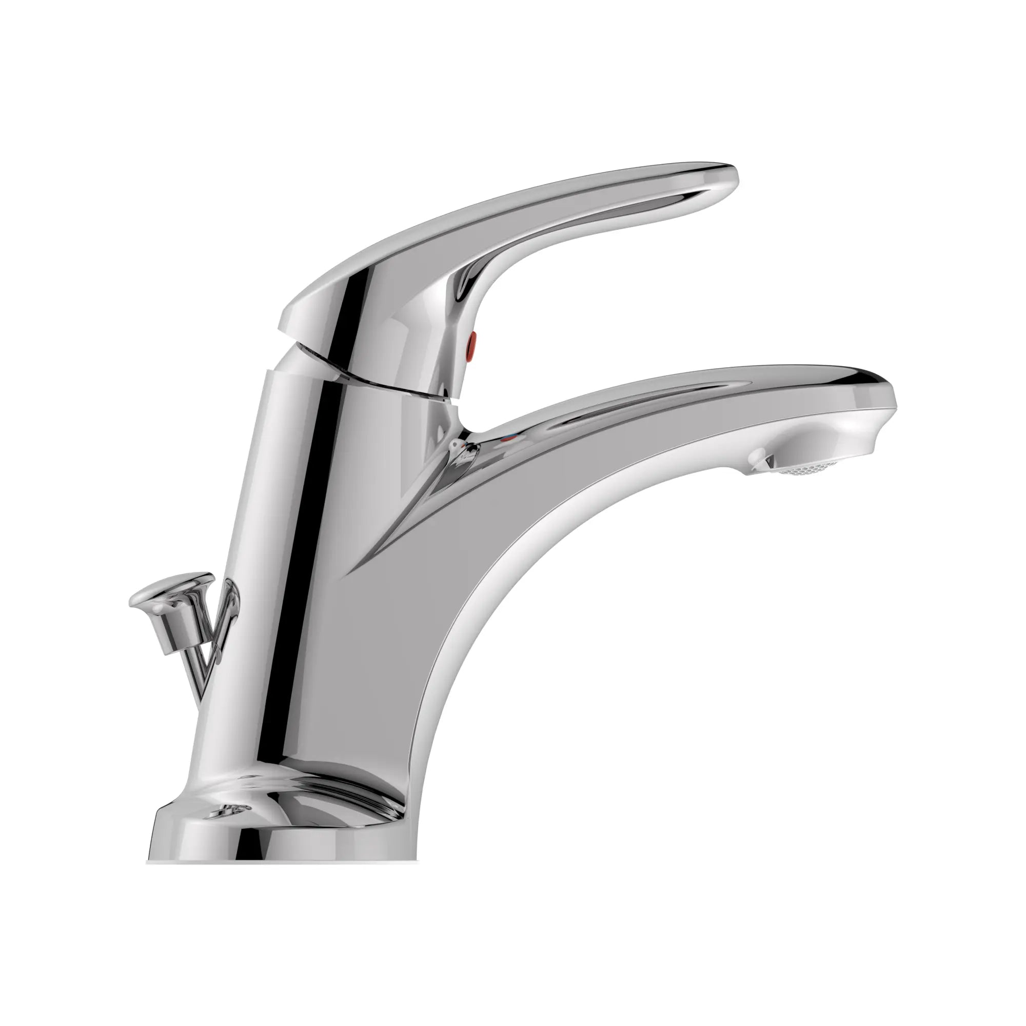 Colony PRO 4 Inch Centerset Single Handle Bathroom Faucet 1.2 GPM Water-Saving - Chrome Finish Lever Handle for Bathroom Sink Vanity - Perfect for Modern Home & Commercial Use