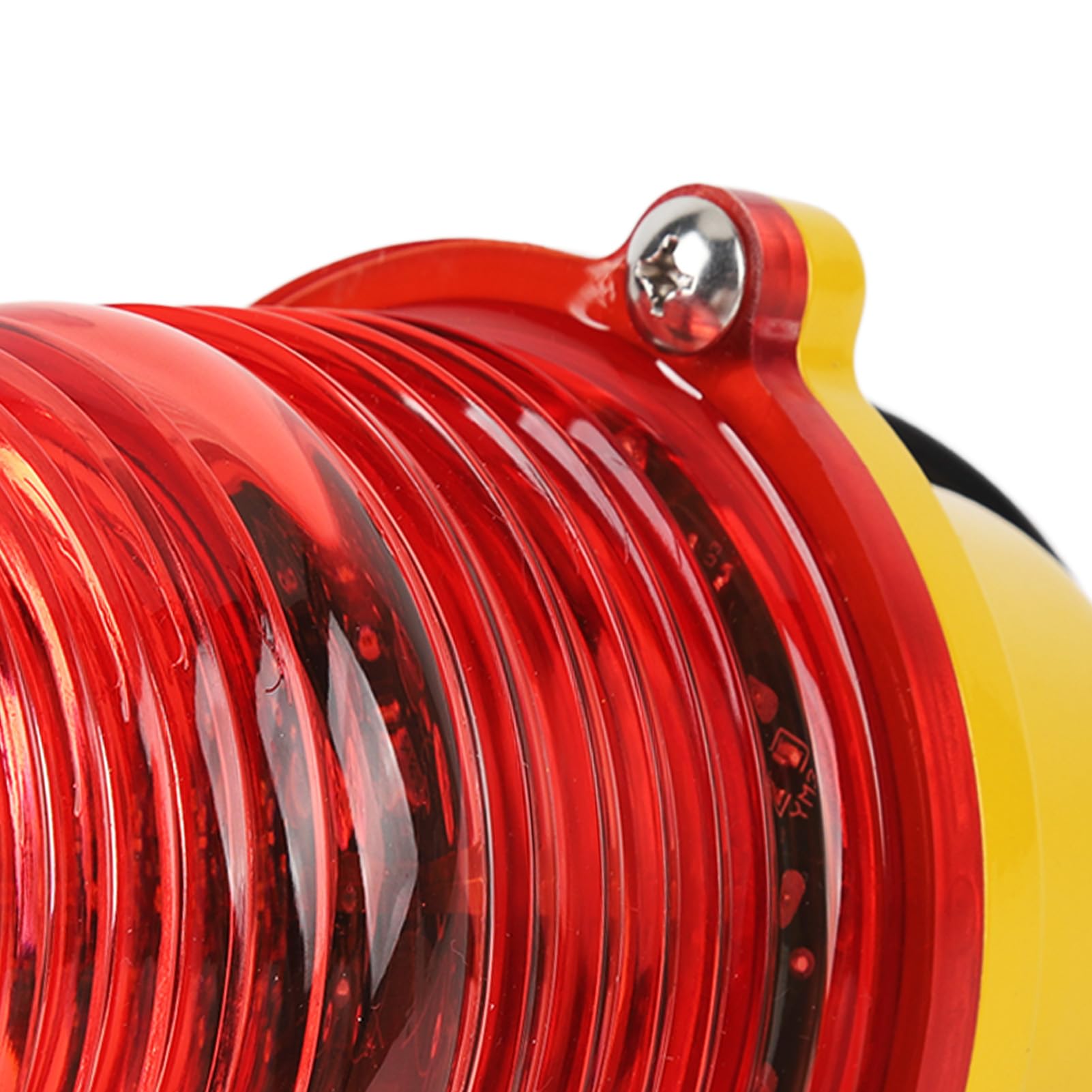 Super Bright Adjustable Tower Aviation Obstruction Light - Impact Resistant FAA Compliant Red Warning Light for Marine Boats, Buildings & Wind Turbines (AC110V Constant On) - Ideal for Night Navigation Safety & High-Risk Area Visibility