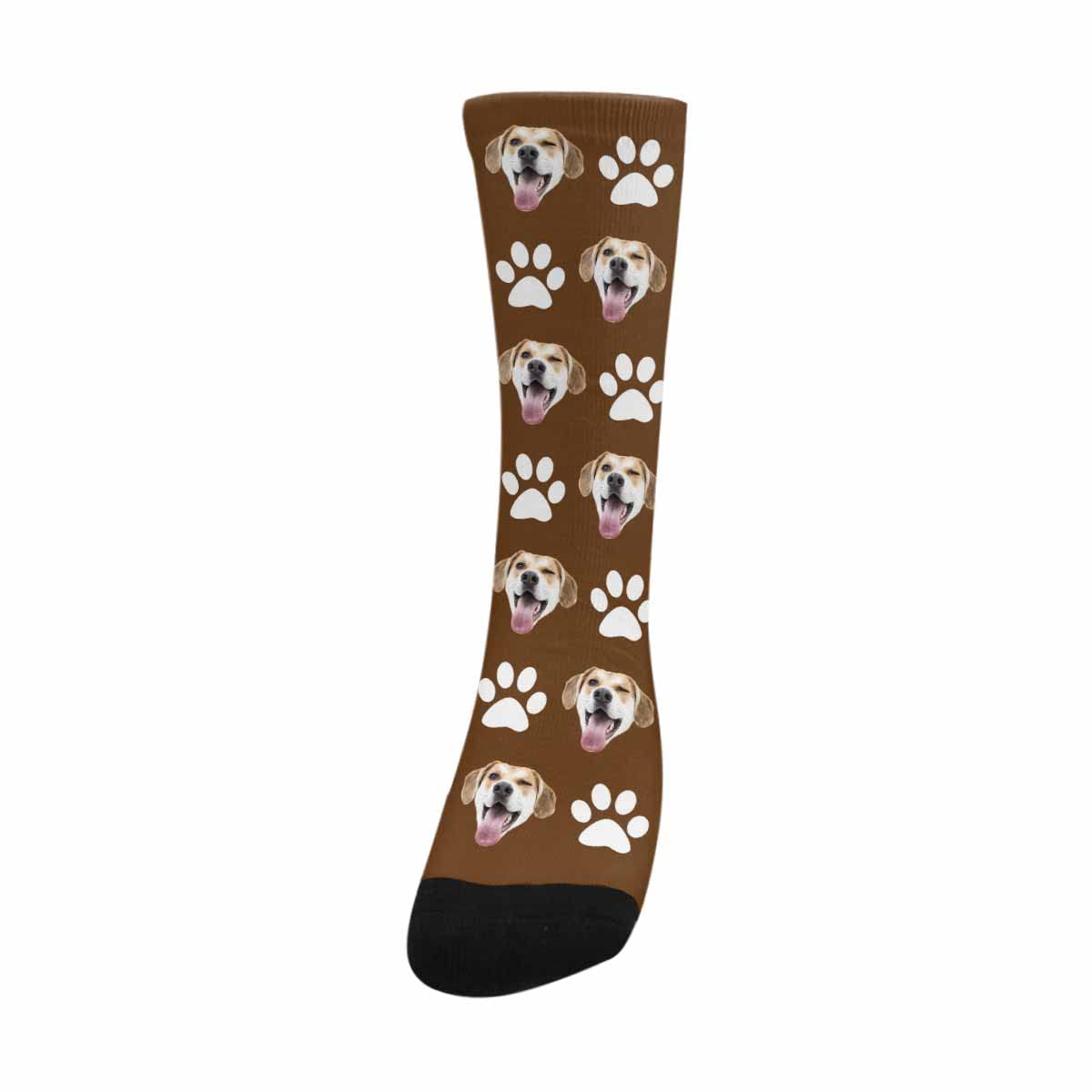 YESCUSTOM Personalized Photo Socks - Custom Pet Face Socks for Men & Women | Funny Gift Idea for Birthday, Christmas & Anniversaries | Unique Couple Socks for Special Occasions
