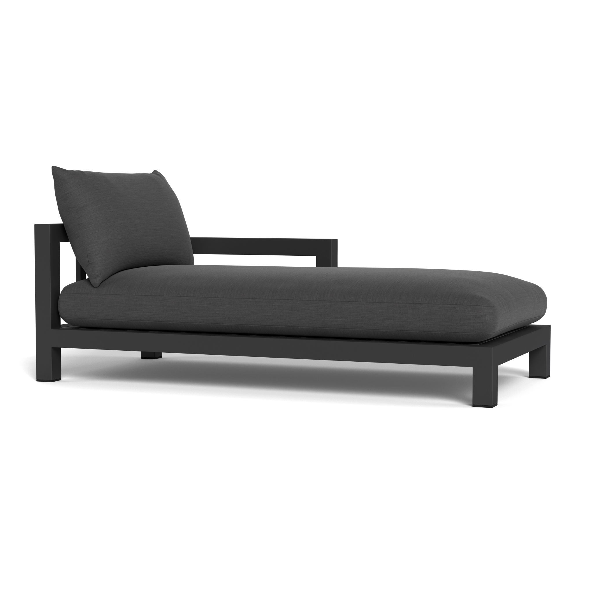Pacific Aluminum Chaise Lounge Chair - Lightweight & Durable Outdoor Patio Furniture for Poolside, Beach, Garden Relaxation