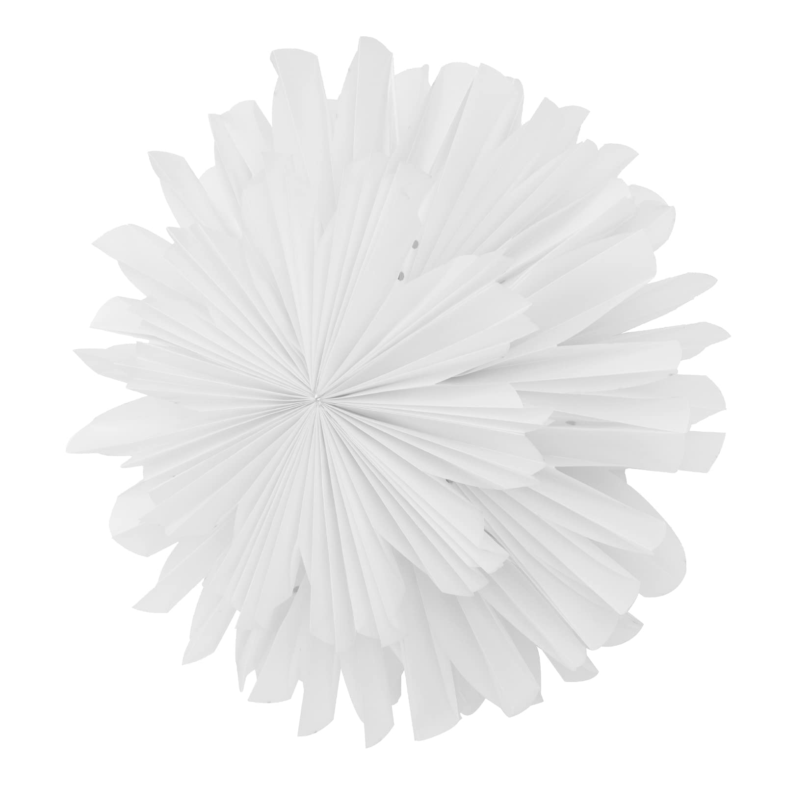 White Origami Hanging Lampshade DIY Puzzle Pendant Light - Modern Ceiling Chandelier & Decorative Paper Lamp for Living Room, Bedroom, Sofa