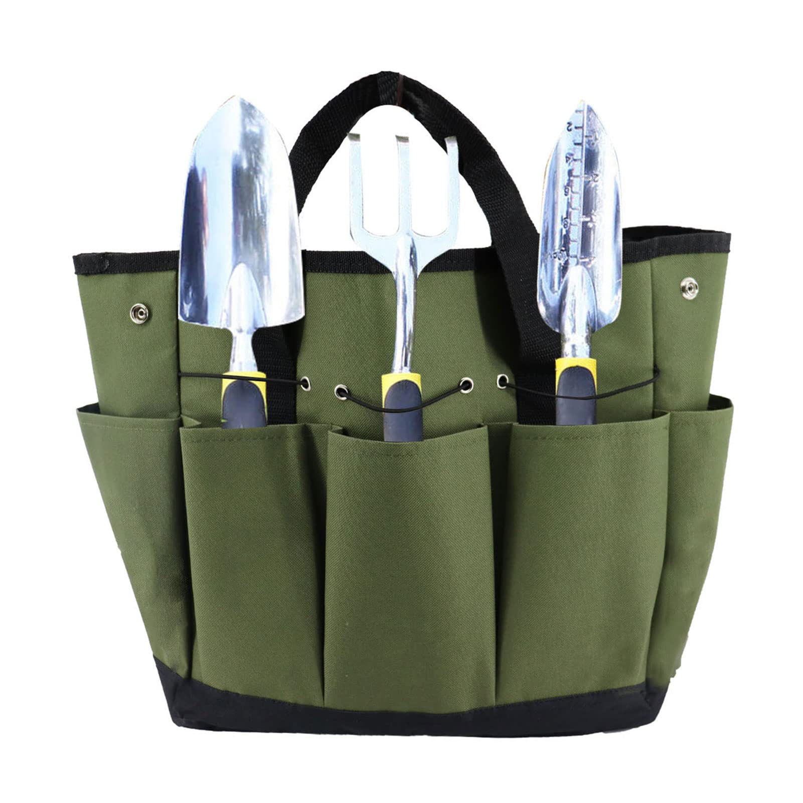 **Kaiwern Gardening Tool Tote Bag – Heavy-Duty Portable Garden Tool Organizer with Multiple Pockets for Outdoor Storage | Perfect for Gardening, Landscaping & Yard Work (Tools Not Included)**