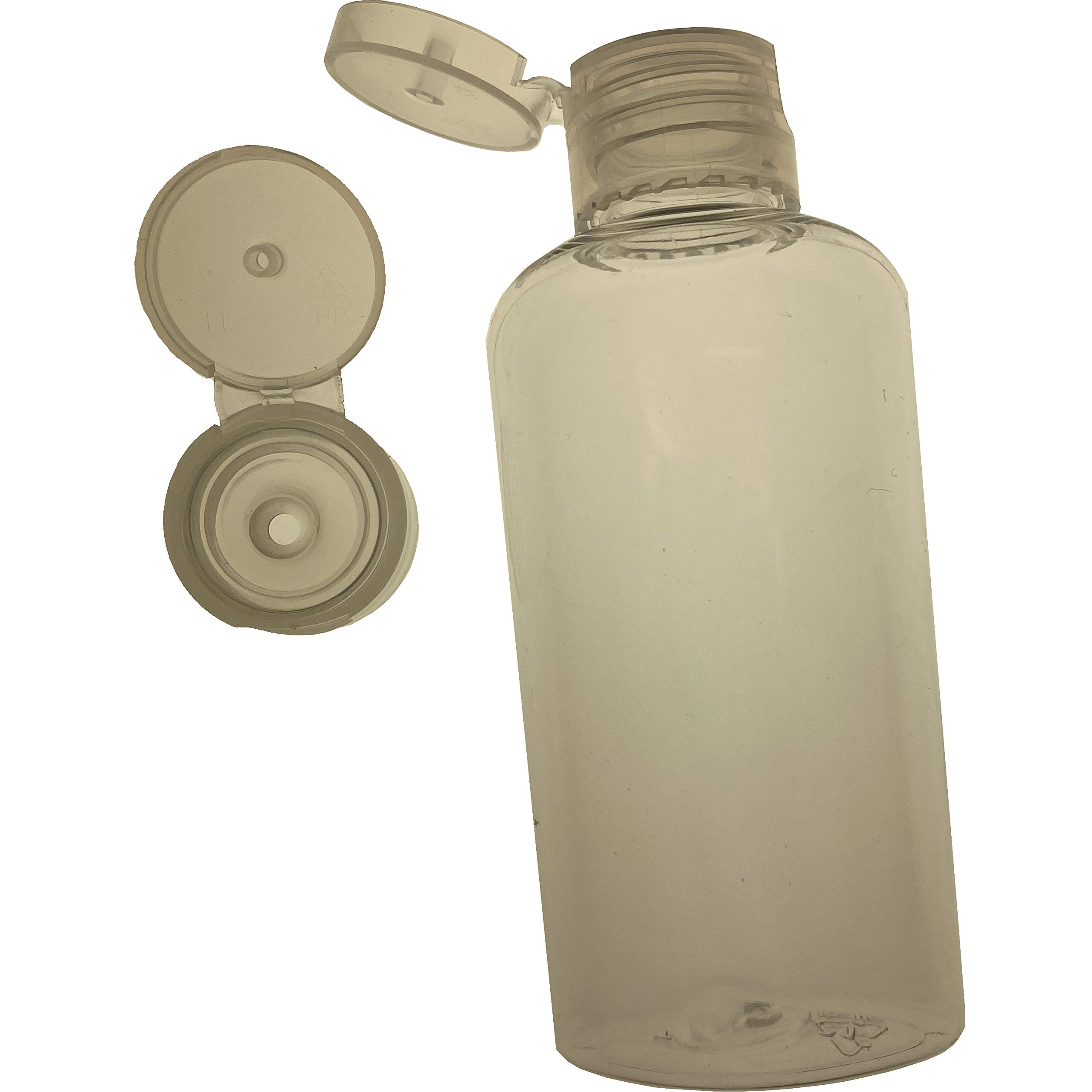 2 oz Plastic Travel Bottles Bulk (250 Count) - Refillable Hand Sanitizer, Shampoo, Lotion & Gel Containers for Travel, Toiletries & Personal Care - Perfect for Airplane Carry-On, Gym Bag & Vacation Essentials
