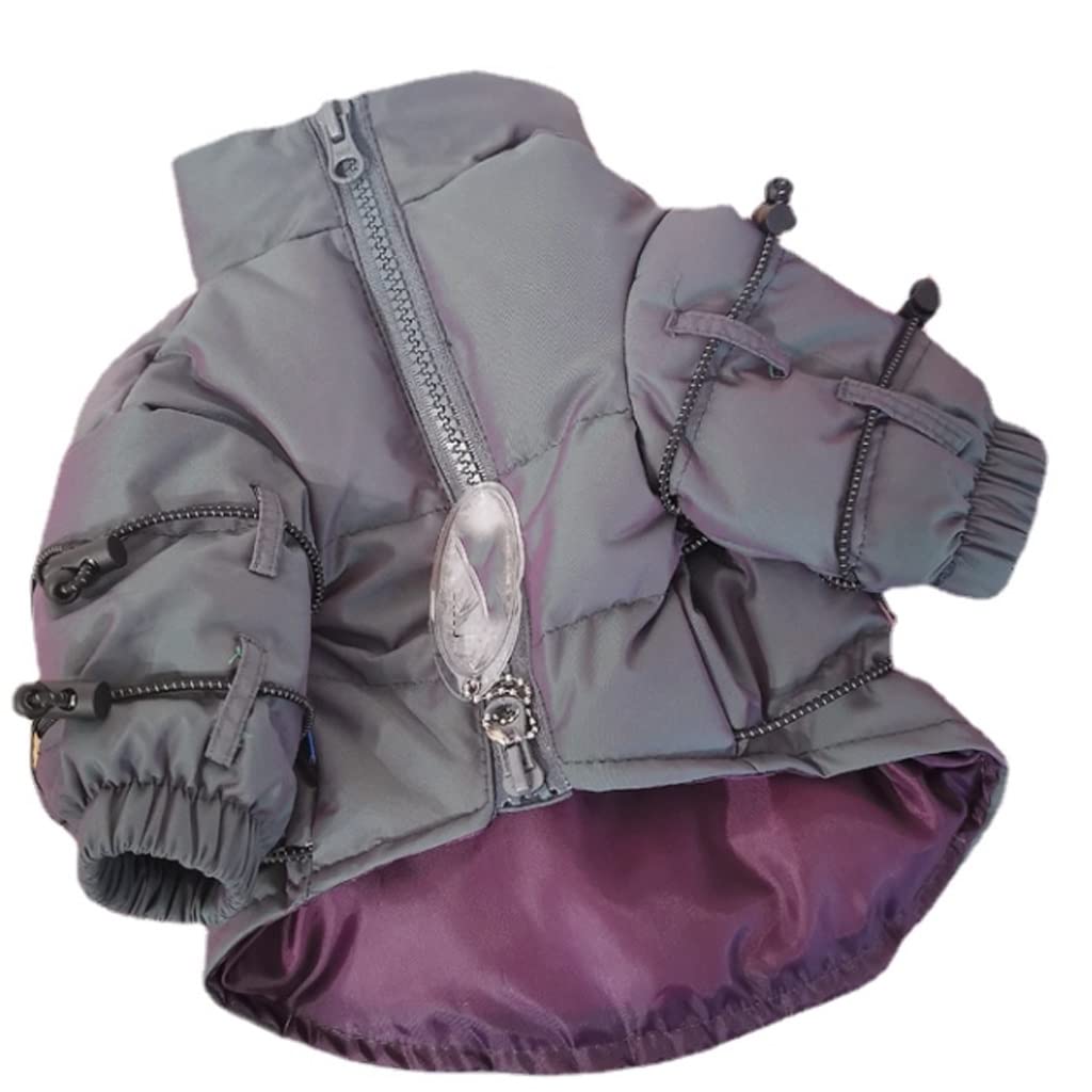 FKSDHDG Warm & Thick Down Jacket for Small & Medium Dogs - Cozy Winter Dog Coat for Autumn & Winter - Perfect for Outdoor Walks & Cold Weather Protection