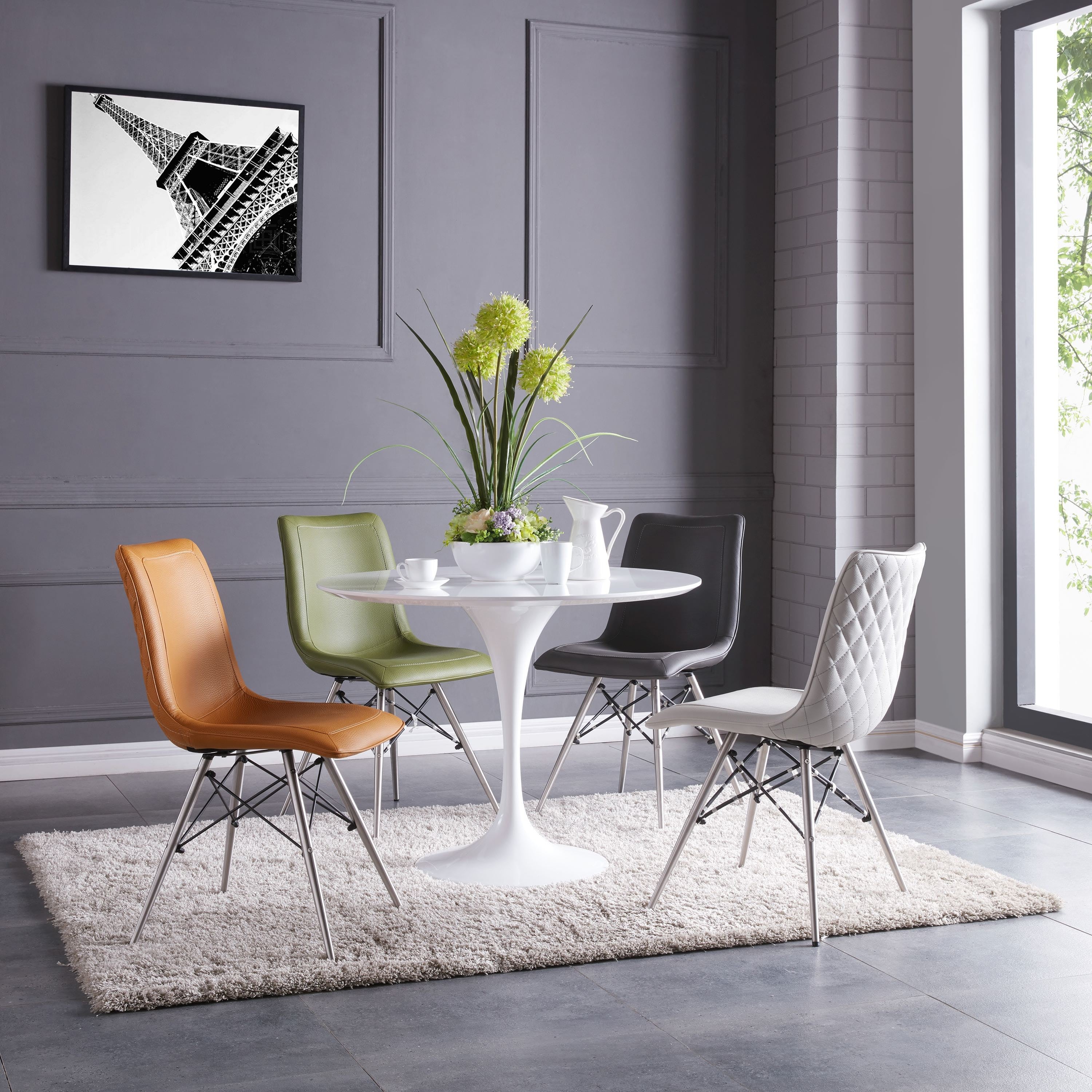NPD Blaine Chair - Modern Ergonomic Office Chair with Adjustable Height & Lumbar Support for Home & Office Workspace - Perfect for Long Hours Sitting, Gaming, and Remote Work