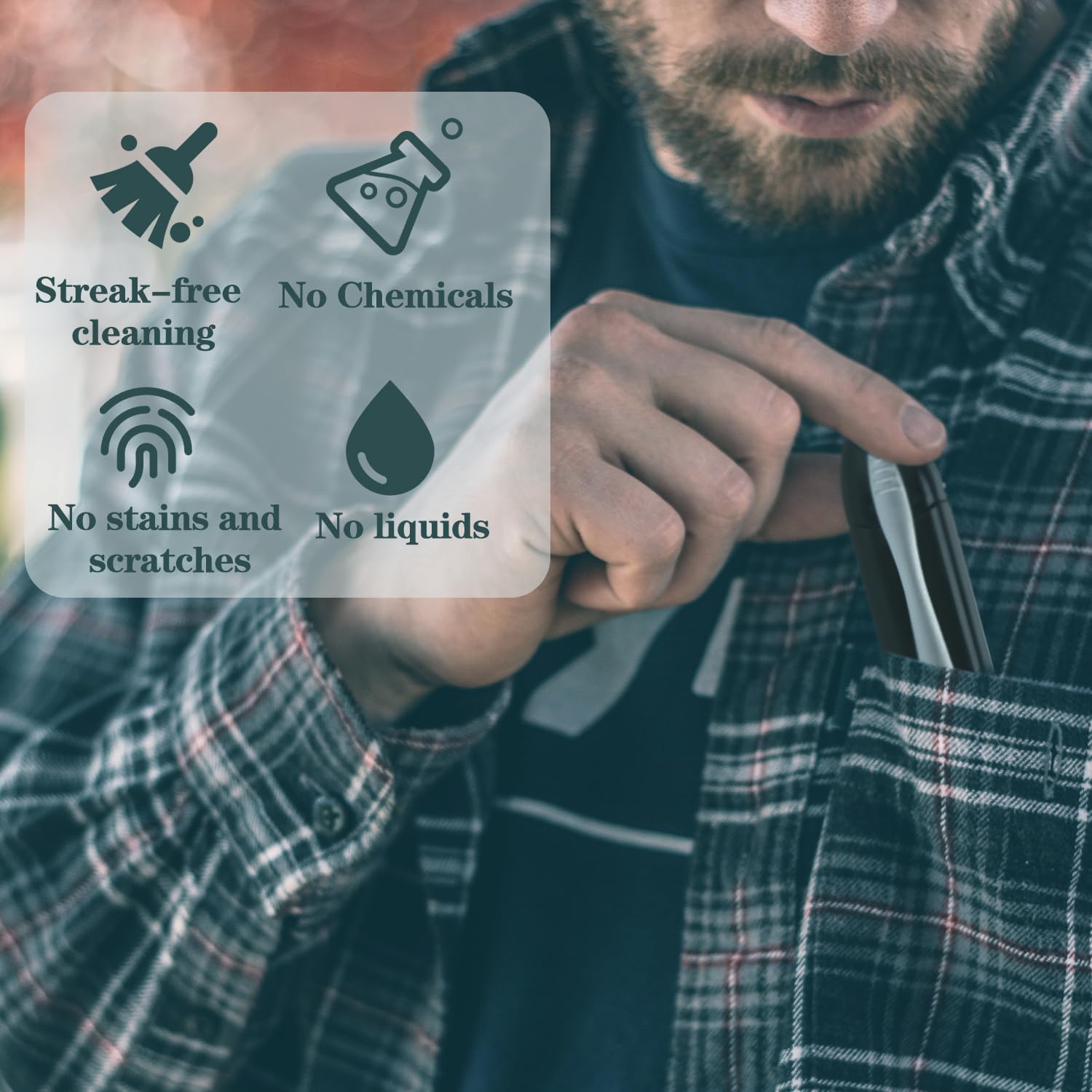 Premium Microfiber Glasses Cleaner Kit (3 Pack) - Ultra Soft Spectacle & Eyeglass Cleaning Cloths with Scratch-Free Technology | Portable Travel Size for Glasses, Sunglasses & Screens | Perfect for Home, Office & On-The-Go Use