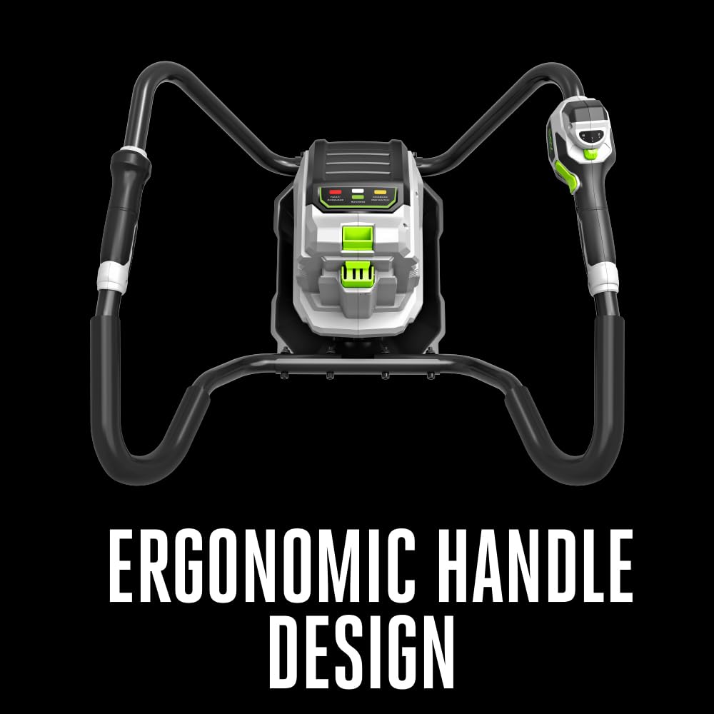 EGO EG0800 8-Inch 56V Cordless Earth Auger - Ergonomic Handle & Anti-Kickback System | Perfect for Planting Trees, Fence Posts & Garden Landscaping (Battery & Charger Sold Separately)