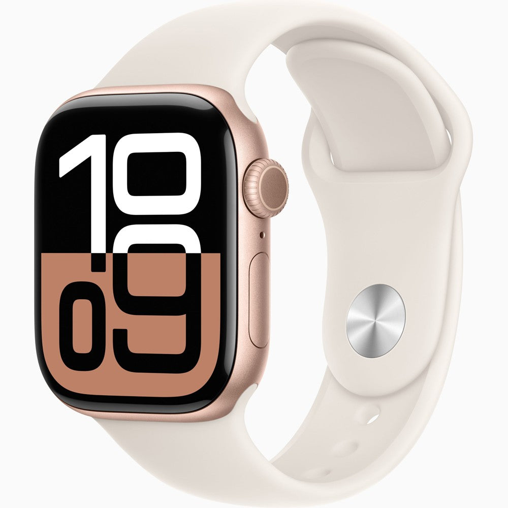 Apple Watch Series 10 42mm GPS + Cellular Unlocked Smartwatch - 1.77