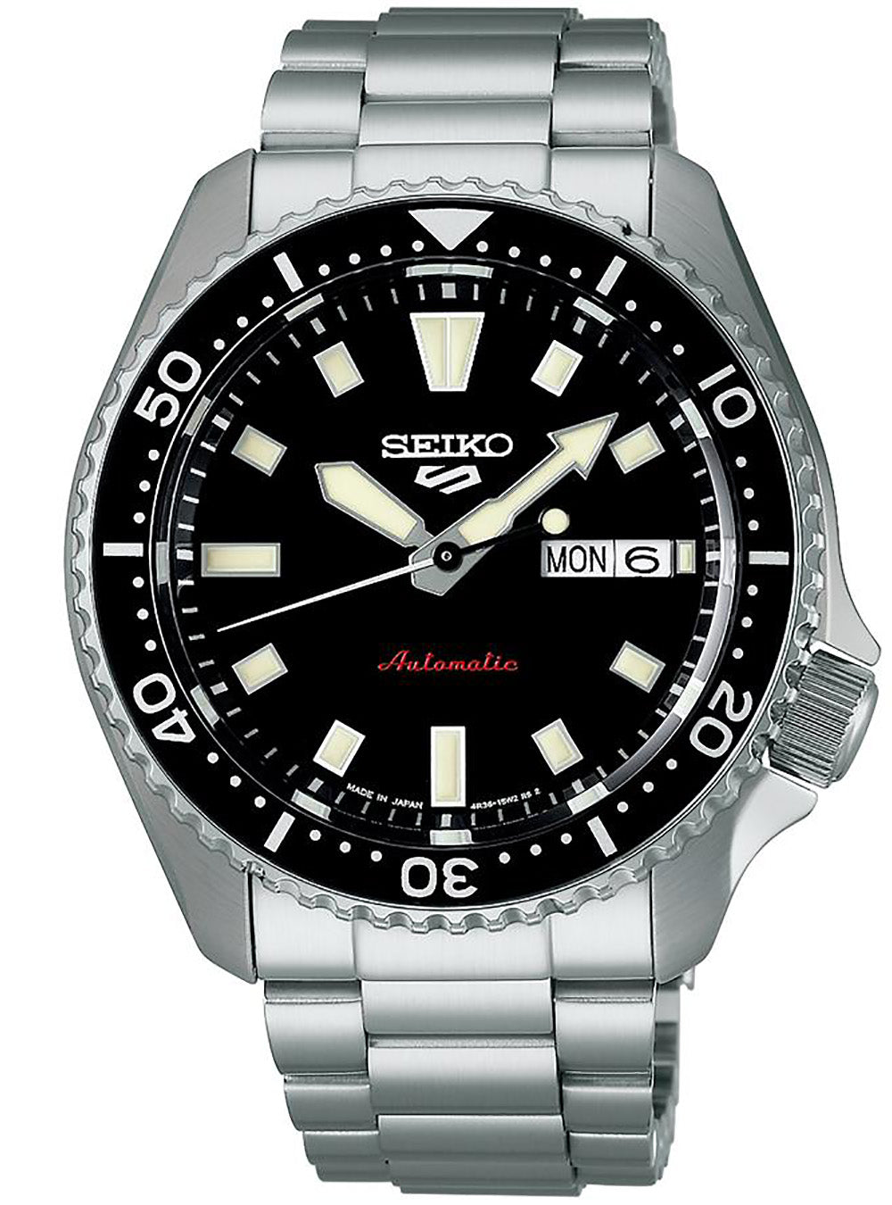 SEIKO 5 Sports Automatic Watch SKX Series - Japan Made JDM Timepiece for Men, Diver's Watch with Day/Date Display - Perfect for Swimming, Diving & Everyday Wear