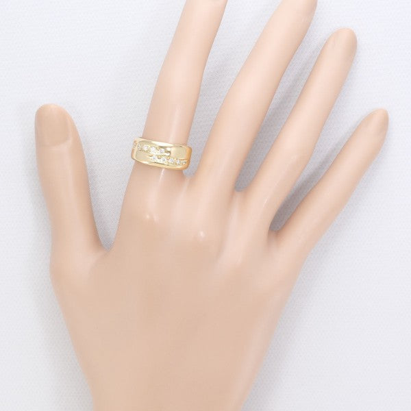 18K Yellow Gold Diamond Ring for Women - Elegant Wedding, Engagement, Anniversary Jewelry Gift - Perfect for Special Occasions & Everyday Luxury