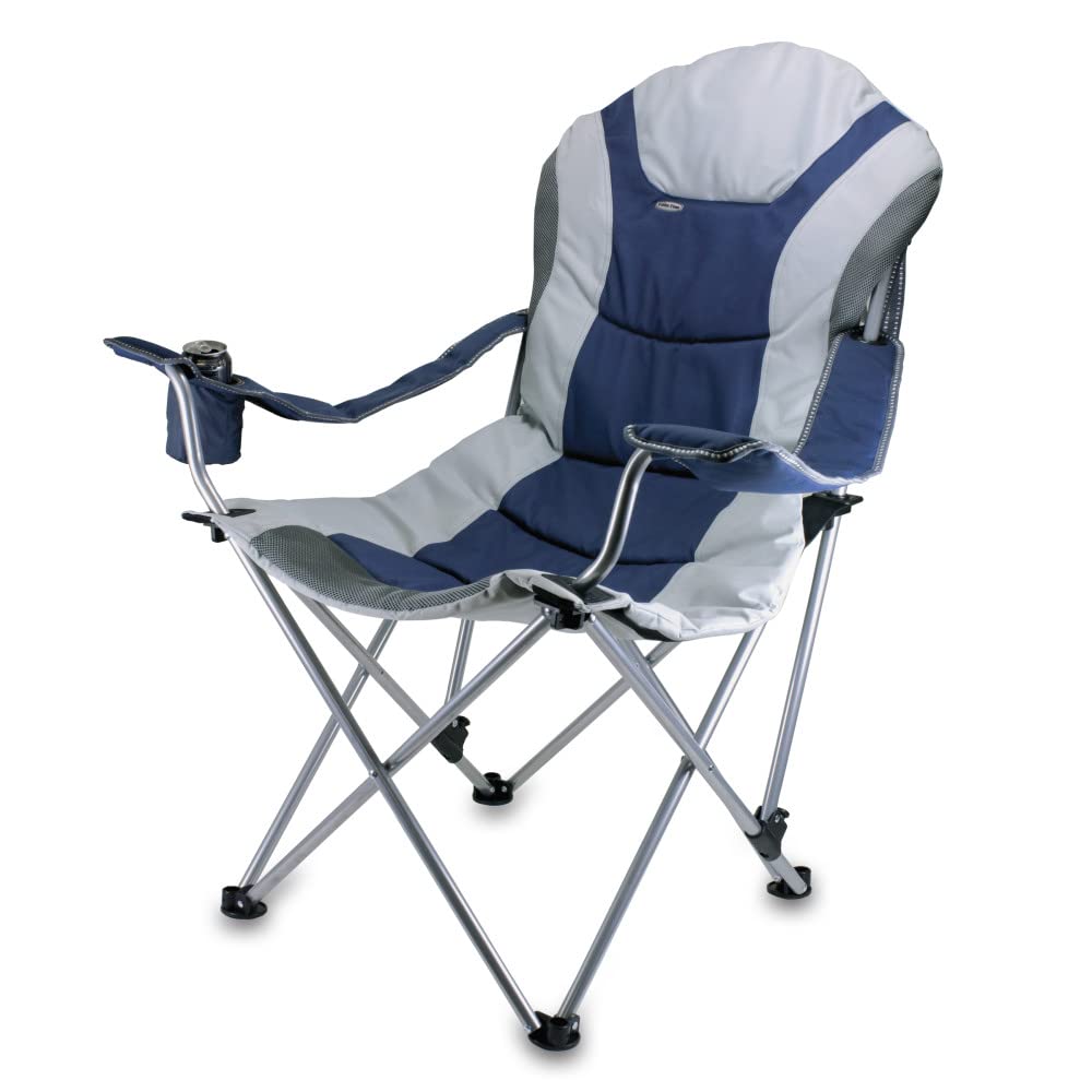 PICNIC TIME NCAA Arkansas Razorbacks Folding Reclining Camp Chair - Portable Beach Chair for Adults with Carry Bag - Perfect for Tailgating, Camping, and Outdoor Events