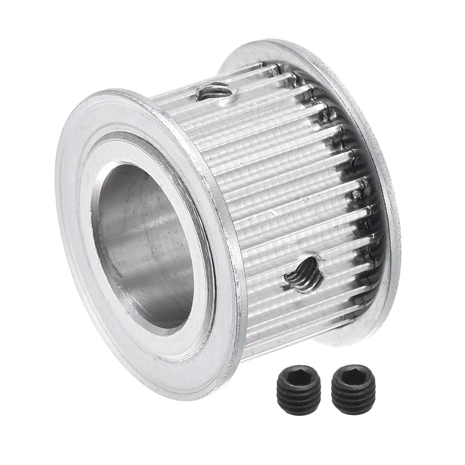 MECCANIXITY 3M30 Teeth Timing Pulley Synchronous Wheel with M4 Screw 15mm Bore - Compatible with Belt Drive Systems, 3D Printers & CNC Machines - Perfect for DIY Robotics, Automation Projects & Industrial Applications