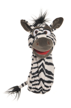 Zac the Zebra 39cm Hand Puppet - Soft Plush Animal Toy for Kids, Interactive Storytelling & Educational Play (Code 126) | Perfect for Classroom Activities, Birthday Gifts & Imaginative Play