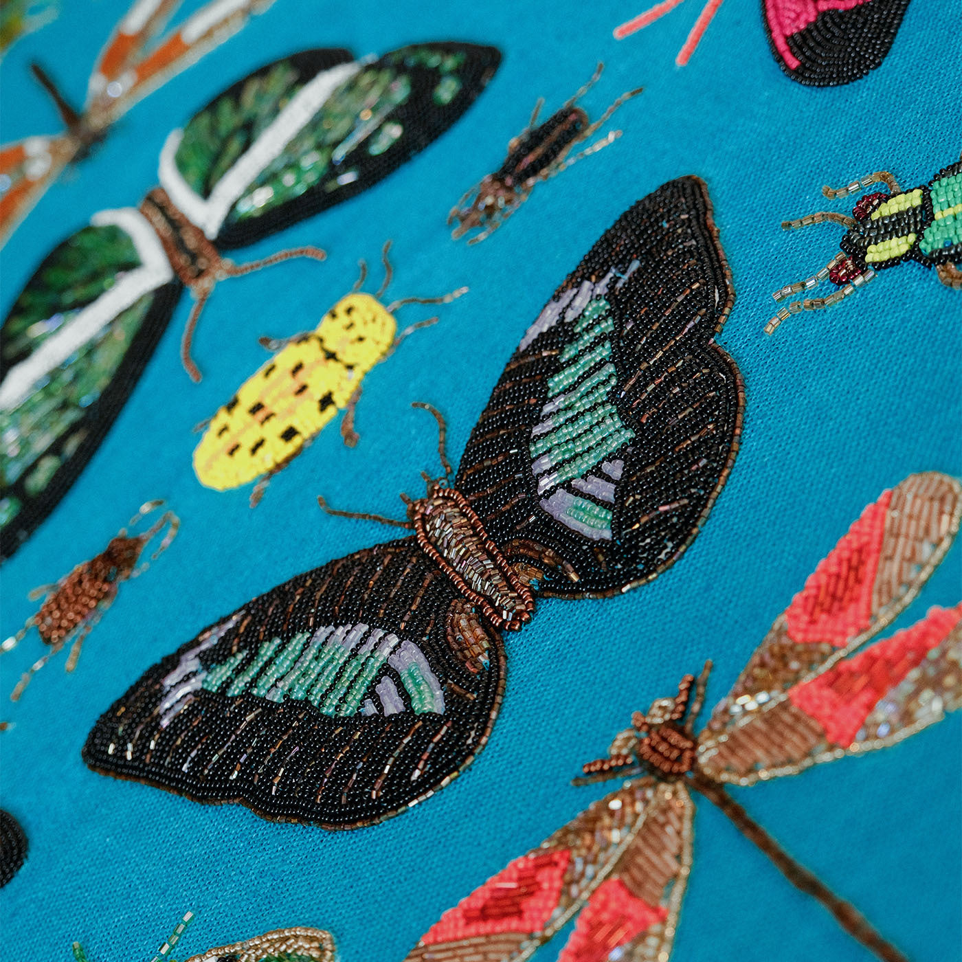 Handmade Beaded Botanical Art - Unique Wall Decor for Home & Office | Perfect for Living Room, Bedroom, or Gift Giving