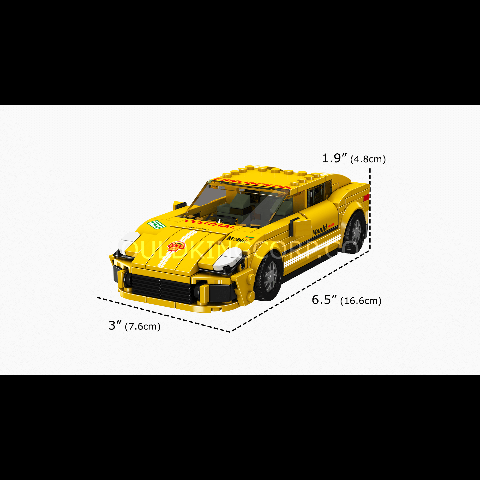 Mould King 27067 Porsche Panamera Car Model Building Set - 344 Pcs DIY Toy for Adults & Kids | Perfect for Collectors, Gifts, and Creative Play