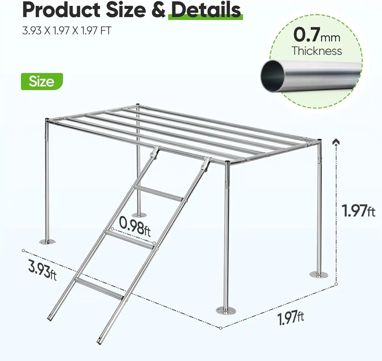 Large Metal Chicken Coop Run - Durable Outdoor Poultry Pen for Hens & Roosters - Perfect for Backyard Farming & Free Range Chicken Keeping