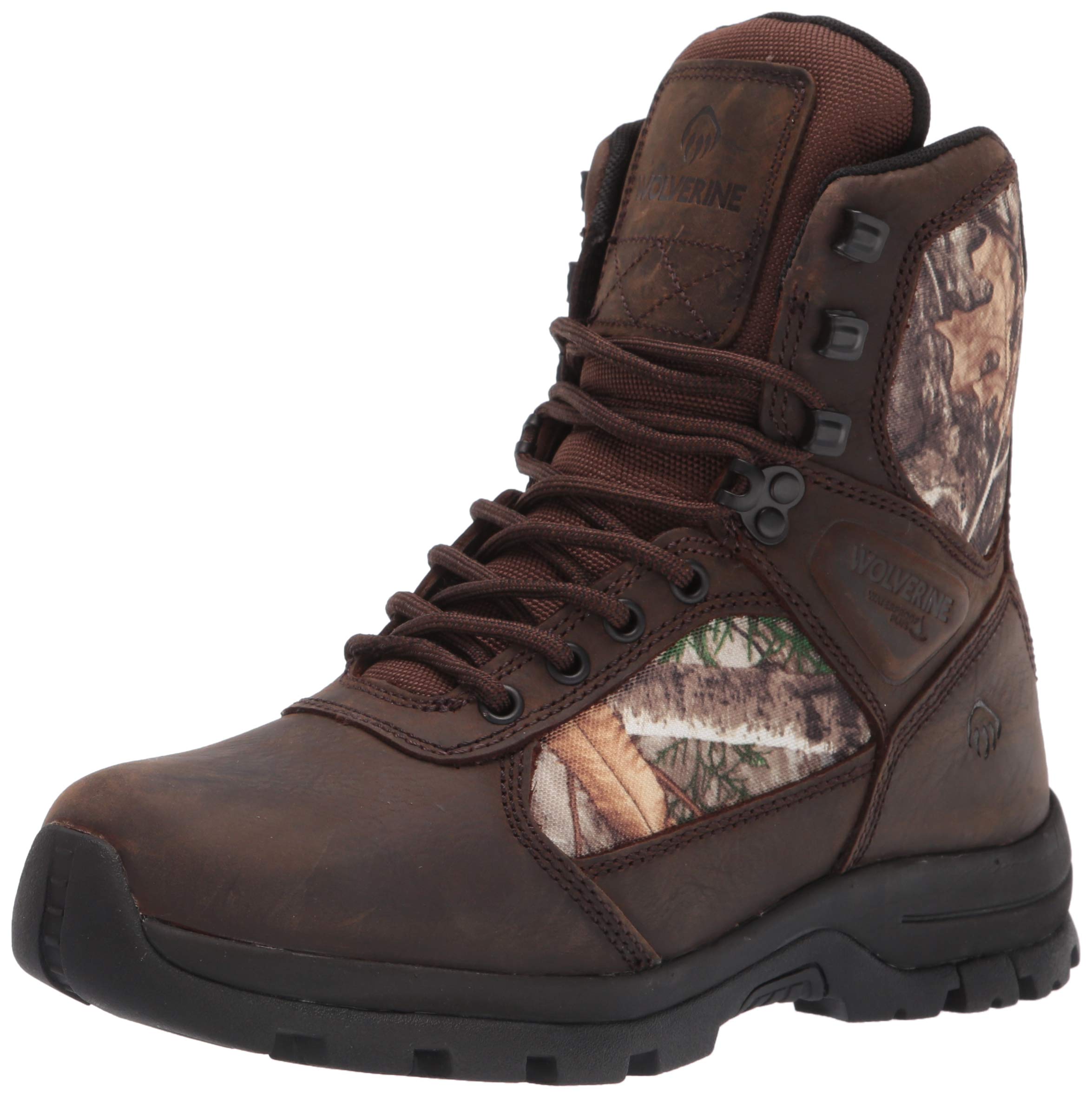 Wolverine Men's Manistee Waterproof Steel Toe Work Boots - Durable Construction Boots for Heavy Duty Work & Outdoor Safety
