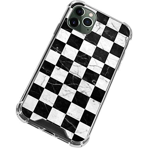 Clear Phone Case for iPhone 12 Pro Max - Stylish Checkered Marble Design | Slim Protective Cover | Perfect for Everyday Use, Office & Travel