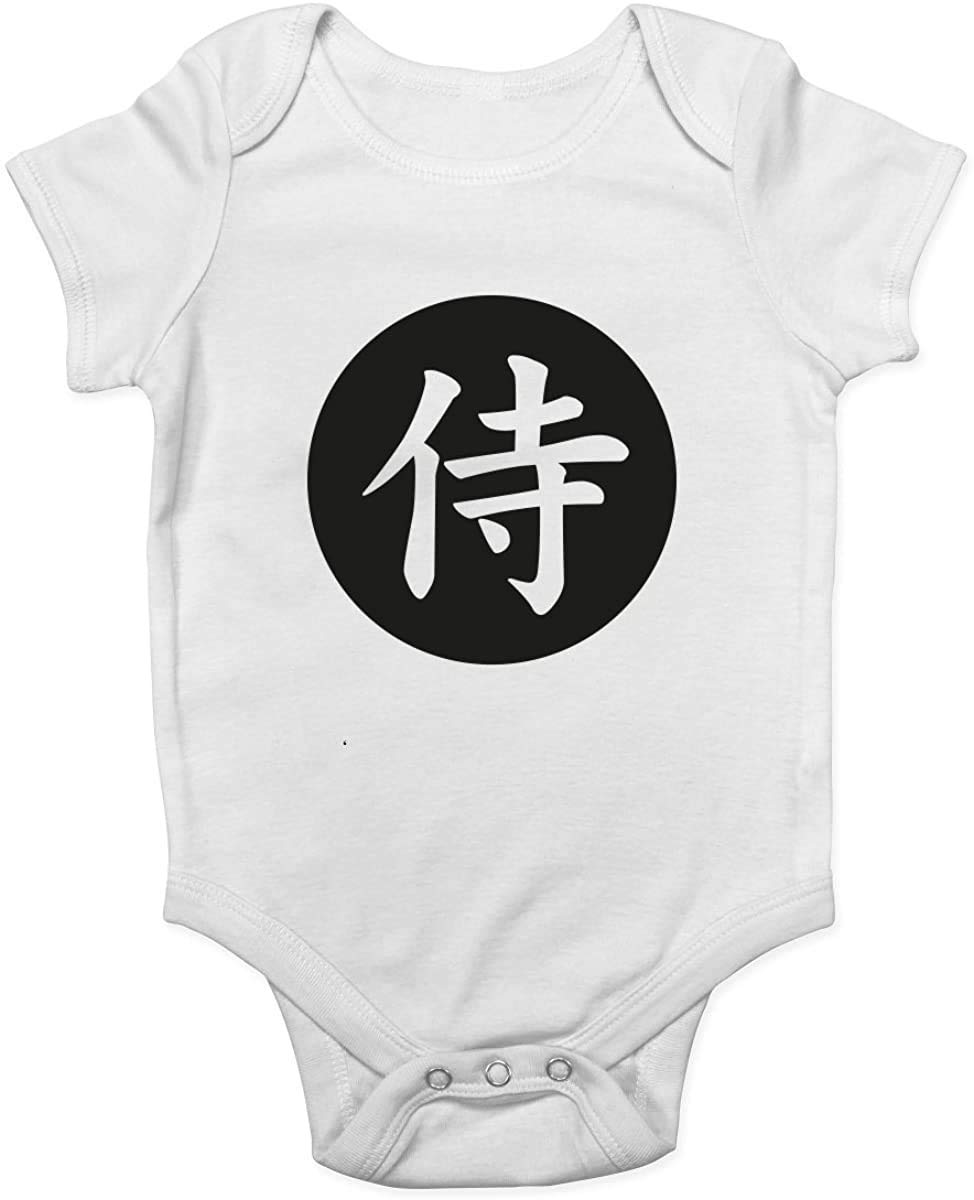 Japanese Samurai Bodysuit for Baby Boys & Girls - Soft Infant & Toddler Creeper Outfit - Perfect for Playtime, Photos & Cultural Events
