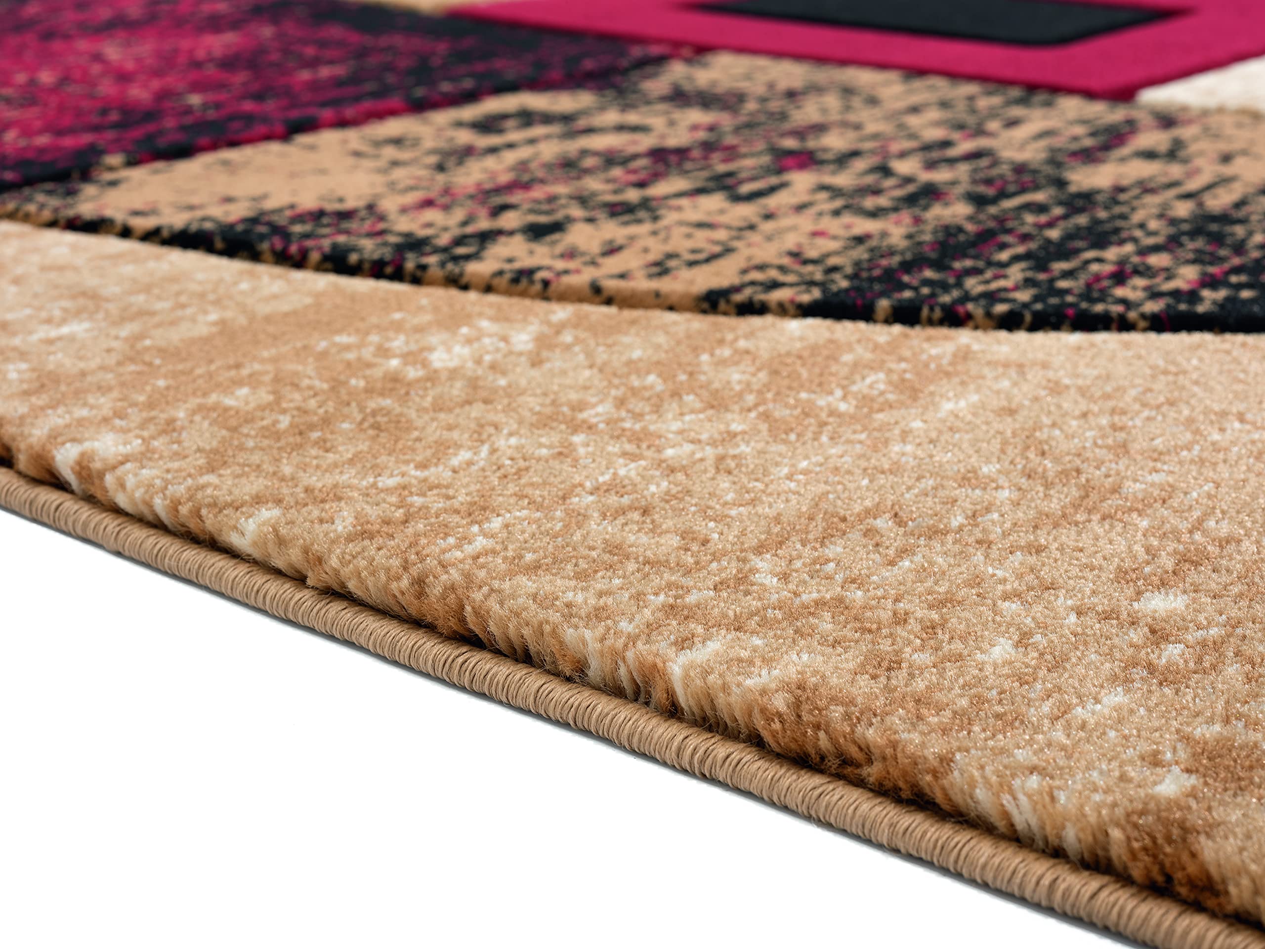 United Weavers of America Bristol Epsilon Burgundy Round Rug 7'10