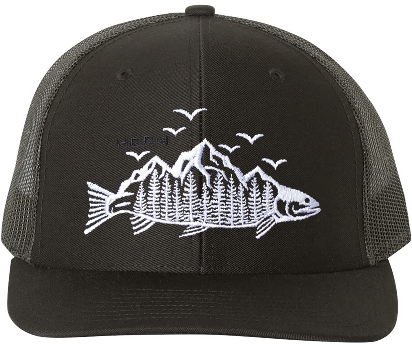 Trendy Trucker Hat - Trout Design for Outdoor Fishing & Casual Wear | Perfect for Hiking, Camping & Summer Adventures