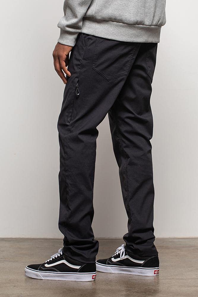 686 Men's Everywhere Travel Pants - Slim Fit Cargo Pants with 10 Functional Pockets | Outdoor Hiking, Camping & Everyday Wear