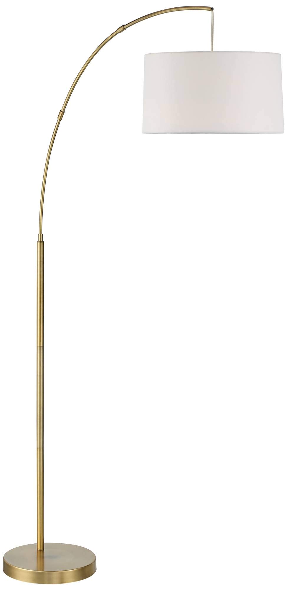 360 Lighting Cora Modern Mid-Century Arc Floor Lamp - 72